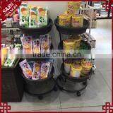 Competitive Price 3 Tier Vegetable Storage Rack With Round Shape Basket thumbnail-3