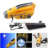Solar AM FM Radio With Hand Crank Power Digital Mobile Portable Radio thumbnail-1