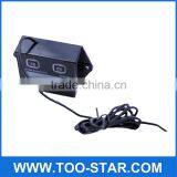 Black LCD Digital Tach/Hour Meter Tachometer Gauge For 2/4 Stroke Gas Engine thumbnail-3
