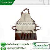 Green Field Recycled Customized Gardening Apron thumbnail-1
