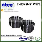 polyester material screen supporting wire, greenhouse wire with high breaking strength, anti uv wire polyester