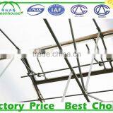 High Tech Multi Span Poly Film Agricultural Commercial Greenhouse for Sale thumbnail-3