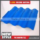 Durable Roof Materials 25 Years Guarantee Wind Resistance PVC Corrugated Roofing Sheet for Seafood Market thumbnail-1