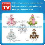 Spiral Swirls Metal Stand 13 Cupcake - 3 Tier Cake Stand thumbnail-1