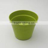 Biodegradable Bamboo Fiber Flower Pots With Lid thumbnail-2