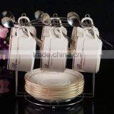 Ceramic Golden Coffee Cup Set With Metal thumbnail-1