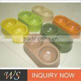 Eco-friendly Bamboo Fiber Cat Food Bowl thumbnail-1