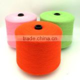 Viscose Nylon core spun yarn 28s/2 for knitting Anti pilling rabit hair