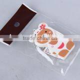 Animal Shaped Folding Comb With Mirror With Hanging Chain/hair Brush thumbnail-2