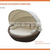 Rattan Outdoor Leisure Round Daybed thumbnail-3