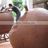 Grande Sculpture Polished Apple Stainless Steel Outdoor Sculpture for Garden thumbnail-2