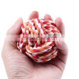 7cm Medium Hot Dog Ball Wholesale Wucaimian Toy Ball Woven Cotton Rope Knot thumbnail-3