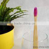 High Quality Eco Bamboo Tooth Brush for Hotel Use thumbnail-2