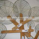 Hot Sale Stainless Steel/zink Plated Metal Noodle Skimmer With Bamboo Handle thumbnail-3