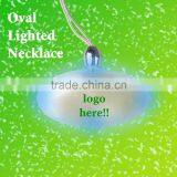 LED Oval Shape Necklace
