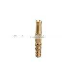 Brass Hose Barb Connect Garden Hose Nozzle 3",3.5",4" Adjustable Spray Straight Water Jet to Hollow Spray thumbnail-1