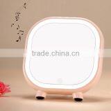 Lighted Makeup Vanity Mirror With Bluetooth Audio Speaker thumbnail-1