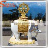 Manufacturing Latest Design of Stone Statue Artificial Fiberglass Statue Decorative Animal Statue thumbnail-5