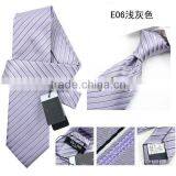HD7-T57 Handmade Natural 100%silk Jacguard Woven Neck Tie for Business thumbnail-1