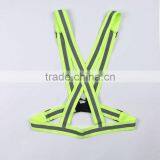 Reflective Vest Harness High Visibility Running Elastic Belt thumbnail-2