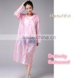 Adult Practical 100% PVC Raincoat Printing Logo thumbnail-3