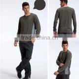 Brief Figuring Style 100% Polyester Casual Mens Long Sleeve t Shirt Sport t Shirt thumbnail-4