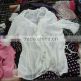 Cheap Second hand Used silk blouse for sale