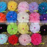 2015 Exquisite Workmanship Non-fading Wholesale Fancy Chiffon Lace Flowers thumbnail-1