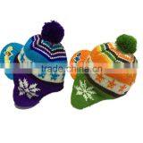 Promotional Red Color Adults Christmas Hat With White Ball thumbnail-4