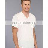 Wholesale Bulk Plain Thin White T-shirts thumbnail-1