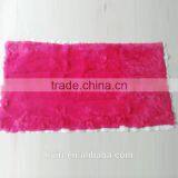 Daying Origin Rabbit Fur Plate Real Rabbit Pelt Plates Dyed Colors Rabbit Fur Skin Plates thumbnail-2