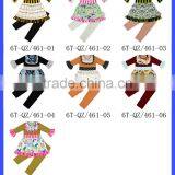 2017 Newest Design Baby Clothes Set 0-6 Years Old Girls Ruffle Outfits Long Sleeve Toddler Infant Outfits thumbnail-1