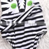 S60681B 2017 New Infant Baby Rompers Cotton Sleeveness Zebra Stripe Climbing Clothes thumbnail-2