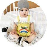 S17055A Summer Clothes Toddler Baby Suspender Shorts Pants thumbnail-3