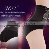 Abdomen in and Lift the Hips Big Sizes With Bamboo Fiber Control Briefs Lace Sexy Briefs in Women thumbnail-5