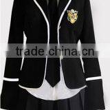 Juqian 2016 Wholesale Custom Colours School Skirt Suits Korean High School Uniforms Sets thumbnail-1