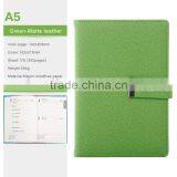 A5 Matt Discolorment PU Cover Planner With Clasp Button Embossed/debossed Logo Organizer Person Diary thumbnail-6