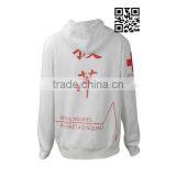 BSCI Factory Audit White Hoodie Sweatshirt Woman thumbnail-4