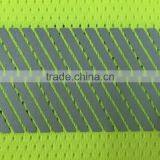 Polyester Mens Mesh V-neck ANSI 107 Manufacturer Warning T-shirt thumbnail-5