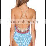 High Quality Cheap Pretty Sexy One-Piece Swimsuits For Women thumbnail-3