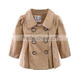 Sweet Style 100% Cotton Girls Coat Kids Clothes Children thumbnail-2
