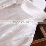 Wholesale Blank White Girl Shirt Blouse Long Sleeves Baby Kids Shirt thumbnail-5