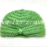 Many Colors Newborn Baby Photo Props Knot Hats Hand Crochet Photography Props Hat Crochet Cap thumbnail-4