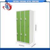Вертикальные шестидверные стальные шкафчики для хранения с небольшими отделениями thumbnail-2