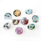 18mm Glass Fit Snap Button Bracelets Round Silver Tone At Random Dog Pattern thumbnail-1