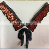 Sequin Patch Sequin Net Embroidery Fabric Sequin Embroidery Fabric thumbnail-1