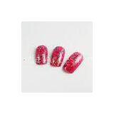 Custom Pretty Full Cover Fake Nail Red Decorating Nails For Girls Finger thumbnail-1