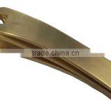 Full Stainless Steel Nail Clipper/ High Quality Gold Plated Shiny Nail Clipper