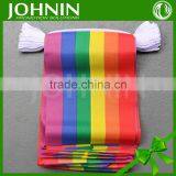 Free Design Polyester Gay Pride Custom Size Colorful Rainbow Bunting Flags thumbnail-6