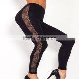 Women Lace Sexy Leggings Skinny Stretch Summer Trousers Casual Pencil Long Pants thumbnail-2